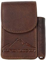 Cigarette Case"TEXAS" | Made Of Buffalo Leather | Etui Brown | By Alpenleder