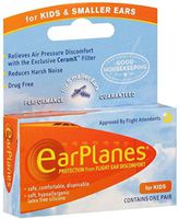 EarPlanes Ear Plugs Kid's Small Size 1 Pair (Pack of 11)