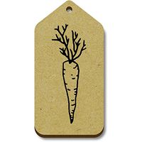 Azeeda 10 x 'Carrot' 66mm x 34mm Gift Tags (TG00003032)