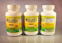 Gelatin, Hair, Nails, Skin. Made in USA - 180 (3x60) Capsules