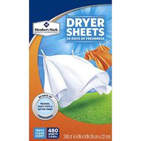 Member's Mark Fabric Softener Sheets (480 ct.)