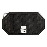 Altec Lansing iMW255-BLK Mini H2O Bluetooth Waterproof, Sandproof, Snowproof, Dustproof, and Shockproof Wireless Speaker, Black
