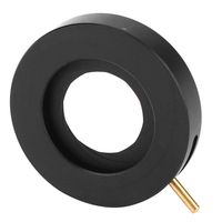 Adjustable Iris Aperture Diaphragm 1.5-25mm Microscope Iris Adapter Aperture Adjustable Lens Optical Diaphragm for Microscope Iris Diaphragm(SK23)