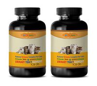 BEST PET SUPPLIES LLC cat urinary tract infection - CAT URINARY TRACT SUPPORT - ADVANCED NATURAL URINARY COMPLEX - CHEWABLE TREAT - cat urinary tract care - 180 Chews (2 Bottle)