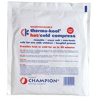 PCP Therma Kool Reusable Hot & Cold Therapy Gel Pack, White, 12 Count