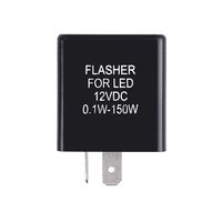 MGI SpeedWare 2-Pin Silent Flasher Relay for LED Turn Signal - Hyper Flash Fix (1 Pack)