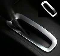 Nicebee Silver ABS Interior Accessories Gear Box Trim Cover for Jeep Wrangler Rubicon JK 2011-2017