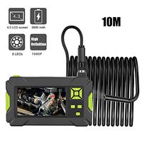 Gecheer P30 Green Hand-held Endoscopes Industrial 4.3inch High-Definition 1080P Display Screen Borescope 11 Kinds of Languages