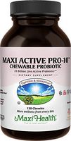 Maxi Health Active Pro-10 Chewable Probiotic, Healthy Digestive Flora, 120 Count