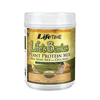 Lifetime Life’s Basics Plant Based Protein Powder, Natural Vanilla, 1.22lb