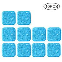 Smartcoco Magical Active Oxygen Washing Machine Cleaner, Powerful Foam Cleaner Descaler Deep Cleaning Sheet Remover (10 Pack)