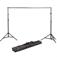 ePhoto H804B Adjustable Background Backdrop Support Stands Photography Backdrop Crossbar Frame Kit