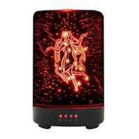 Polennon Virgo Zodiac Signs Night Lights Essential Oil Diffuser Electric 100ml Ultrasonic Cool Mist Personal Humidifier