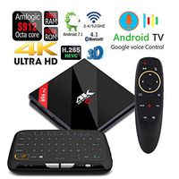 Apes H96 Pro+ Voice Control 16GB/2GB Android 7.1 Octa Core 1080p 4K 3D Amlogic S912 Dual WiFi 5G Bluetooth 4.1 TV Box + Touchpad Wireless Keyboard Remote