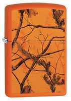 Zippo Realtree AP Blaze Pocket Lighter, Orange Matte