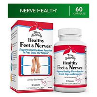 Terry Naturally Healthy Feet & Nerves - 60 Vegan Capsules - Nerve Function Support Supplement, Contains B Vitamins, Alpha-Lipoic Acid (ALA) & Boswellia - Non-GMO, Gluten-Free - 30 Servings
