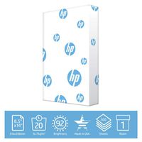 HP Printer Paper Office 20lb, 8.5X 14 Legal Size Paper, 1 Ream, 500 Sheets, Made in USA, Forest Stewardship Council Certified Resources, 92 Bright, Acid Free, Engineered For HP Compatibility, 001422R