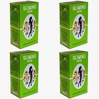 Pack of 4 Boxes GERMAN HERB Slimming SLIMING Tea - Quick Slim - Weight loss - Diet – Laxative