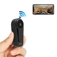 Mini Cameras PNZEO W5 1080P Full HD Recording Portable Wireless WiFi spy cam Hidden Recorder Home Security/Outdoor Record Multi-Purpose Camera