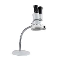 Zeta Dental LED Lamp Microscope Comprehensive Magnification 360° Revolve Lab Equipment