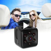 DESTINLEE 1080P Mini Car DVR DV Camera Spy Hidden Camcorder Sports Dash Cam Full HD 140 Degree Wide Angle IR Night Vision