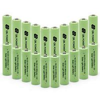 QBLPOWER NiCd AA Double A 1.2V 800mAh Rechargeable Solar Batteries for Outdoor Lights Solar Lights,Solar Lamp,Garden Lights(20 PCS)