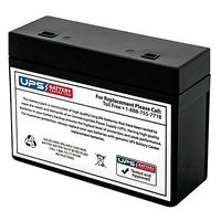 UPSBatteryCenter Compatible Replacement Battery for APC Back-UPS Office 500VA BF500 (1Yr Warranty)