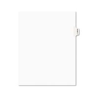 Avery 01373 Avery-Style Preprinted Legal Side Tab Divider, Exhibit C, Letter, White, 25/Pack