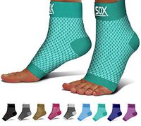 SB SOX Compression Foot Sleeves for Men & Women - BEST Plantar Fasciitis Socks for Plantar Fasciitis Pain Relief, Heel Pain, and Treatment for Everyday Use with Arch Support (Green, X-Large)
