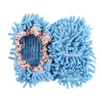 Kentew New Home Multifunctional Shoe Cleaning Mop Covers Cleaning Foot Socks Lazy Shoes Floor Slippers Chin Strips