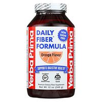 2 Pack of Yerba Prima Daily Fiber Formula - Orange - 12 oz.