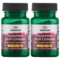 Swanson Hyaluronic Acid Complex 83 mg 60 Caps 2 Pack