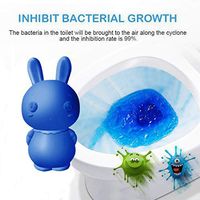 Automatic Toilet Bowl Cleaner, Juner Eco Friendly Toilet Tank and Bathroom Cleaning System Scrub Free Bleach and Blue Cleaning Supplies, Natural Plant Scent, Safe for All Pipes and Septic Tanks