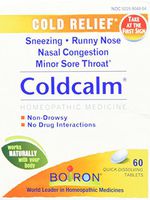 Boiron Coldcalm Cold Relief Tablets, 2 Count