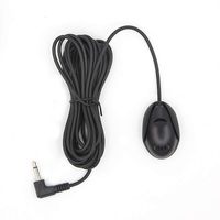 Hamanee Mic 3.5mm Microphone External Assembly for Car Vehicle Head Unit Bluetooth Enabled Audio Stereo Radio GPS DVD