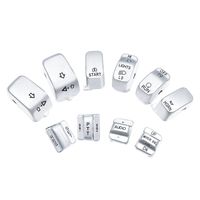 Chrome Hand Control Switch Housing Caps For Harley-Davidson Electra Street Glide 1996-2013