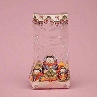 Merry Penguins Cello Party Bags - 7.5x3.5x2-20 Pack