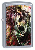 Zippo Zombie Pocket Lighter, Street Chrome
