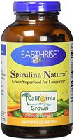 Earthrise  Spirulina Natural, 300 Capsules