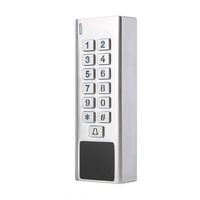 Metal ID Card Access Door Control System, Outdoor Metal Waterproof Password Access Control Keypad System, Security Entry Machine