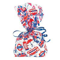 Royal London Cellophane Bags (set of 12) British Party Supplies