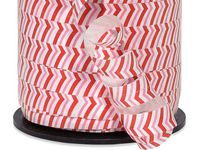 Pack Of 1, Peppermint Stripe Curling Ribbon 3/8"X 250 Yards 100% Polypropylene For All Occasions & Seasonal Celebrations