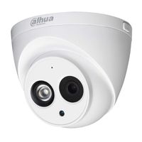 Dahua 4MP Outdoor PoE IP Camera IPC-HDW4433C-A 2.8mm, Dome Security Camera with Audio, Built-in Mic, IR 164ft Night Vision, Smart H.265+ WDR, IVS, ONVIF, IP67, International Version ...