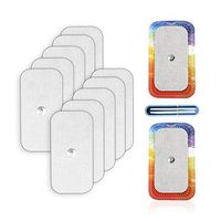 vuUUuv Premium Quality Electrodes Pads for TENS Units- Latex Free-Hypoallergenic-Compatible Replacement Pads (2×4 10Pcs)