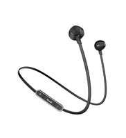 Bluetooth Earphones with Mic, Langsdom L5 Wriless Earbuds Powerful Bass Headphone with 7 Hours Playtime (IPX4 Splashproof, Black)