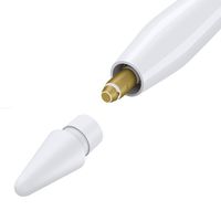 Replacement Tips Compatible with Apple Pencil 2 Gen iPad Pro Pencil - Apple Pencil iPencil Nib for iPad Apple Pencil 1 st/Pencil 2 Gen White
