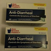 Anti-diarrheal Loperamide Hydrochloride Tablets, 2 Mg (Choice of 2 Packs or 6 Packs)