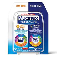 Mucinex Fast-Max Day/Night Severe Cold & Flu Caplets,30 ct