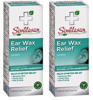 (2-Pack) Similasan Ear Wax Relief Ear Drops (2 Bottle of 10mL Each - Total of 20mL)