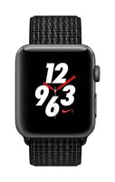Apple Watch Nike+ Series 3 38mm GPS + Cellular Unlocked (Space Gray Aluminum Case With Midnight Fog Nike Sport Loop) MQLA2LL/A